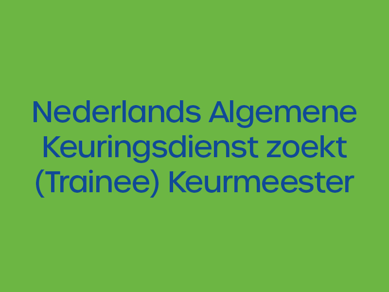 Nederlands Algemene Keuringsdienst THUMBNAIL